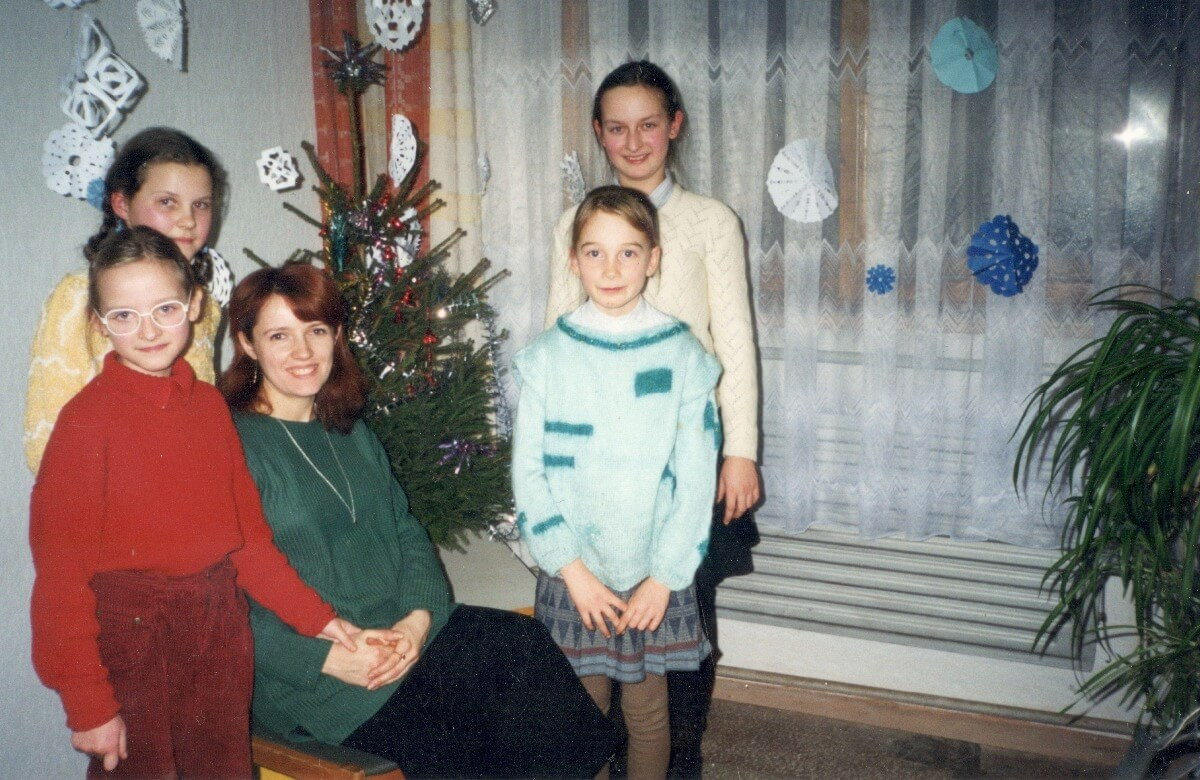 Su mokytoja Renata